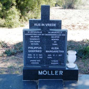 MÖLLER Philippus Godfried 1921-1997 &amp; Alida Margaretha 1927-