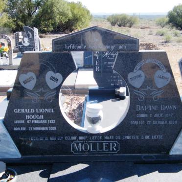 MÖLLER Gerald Lionel 1932-2005 :: MÖLLER Daphne Dawn 1947-1984