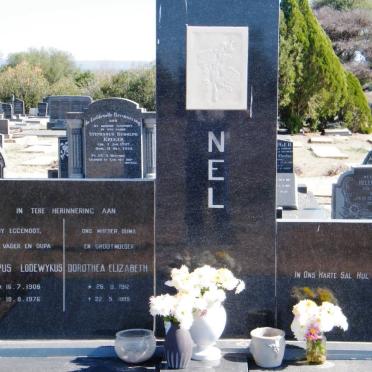 NEL Philippus Lodewykus 1908-1976 &amp; Dorothea Elizabeth 1912-1995