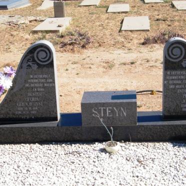 STEYN Andries Petrus Johannes 1903-1983 &amp; Hester Cecilia V.D. RYST 1914-1985