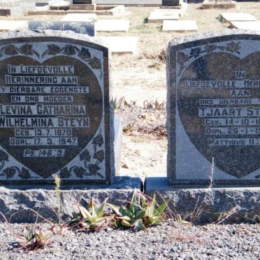 STEYN Tjaart 1867-1954 &amp; Levina Catharina Wilhelmina 1870-1947