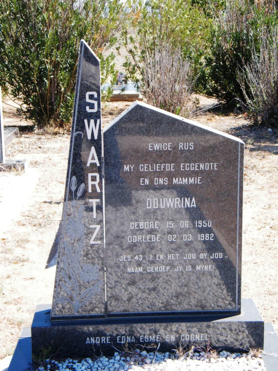 SWARTZ Oduwrina 1950-1982