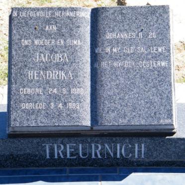 TREURNICH Jacoba Hendrika 1906-1983