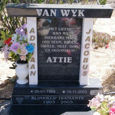 WYK Adriaan Jacobus, van 1968-2003