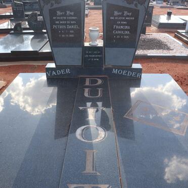 TOIT Petrus Daniel, du 1931-1992 & Francina Carolina 1939- :: DU TOIT Petrus Daniel 1968-2014 _1
