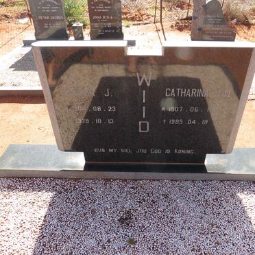 WIID Pieter J. 1904-1979 & Catharina J.M. 1907-1989 _1