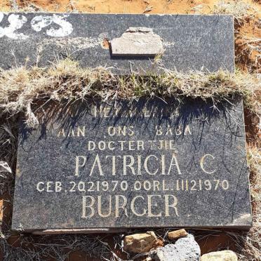 BURGER Patricia C. 1970-1970