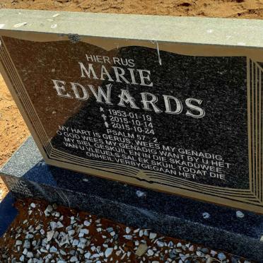 EDWARDS Marie 1953-2015