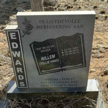 EDWARDS Willem 1987-2014