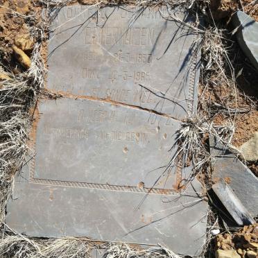 ESTERHUIZEN Barend Johannes 1930-1965