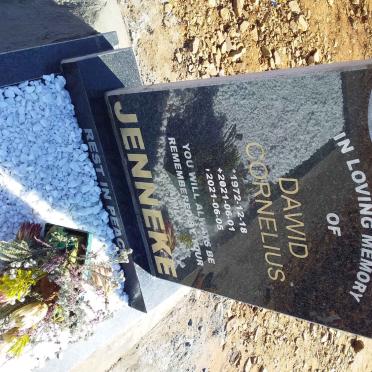 JENNEKE Dawid Cornelius 1972-2021
