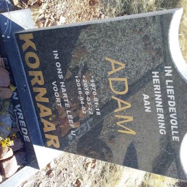 KORNAAR Adam 1970-2016