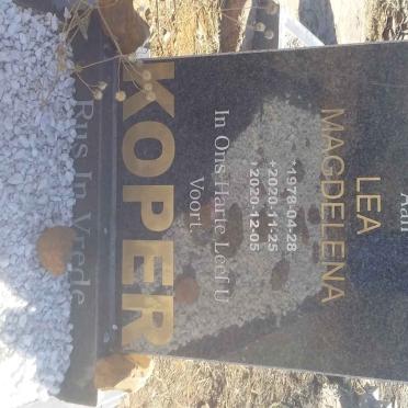 KOPER Lea Magdelena 1978-2020