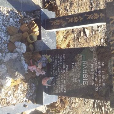 KERNEELS Rabbie 1942-2016