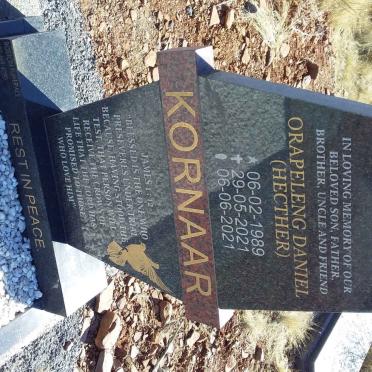 KORNAAR Orapeleng Daniel 1989-2021