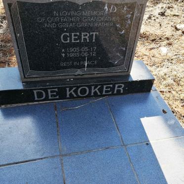 KOKER Gert, de 1905-1985