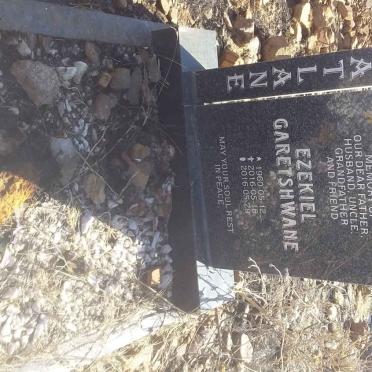 KGATLANE Ezekiel Garetshwane 1960-2016