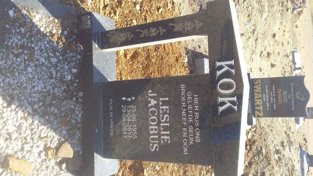 KOK Leslie Jacobus 1955-2017