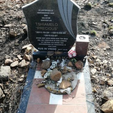 MAJAKOE Tshiamelo 2011-2015