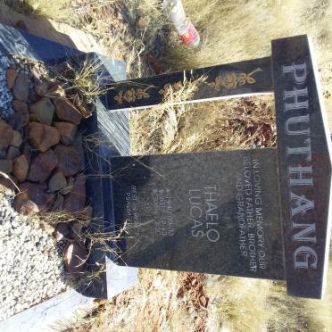 PHUTHANG Thaelo Lucas 1940-2015