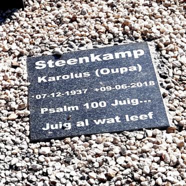 STEENKAMP Karolus 1937-2018