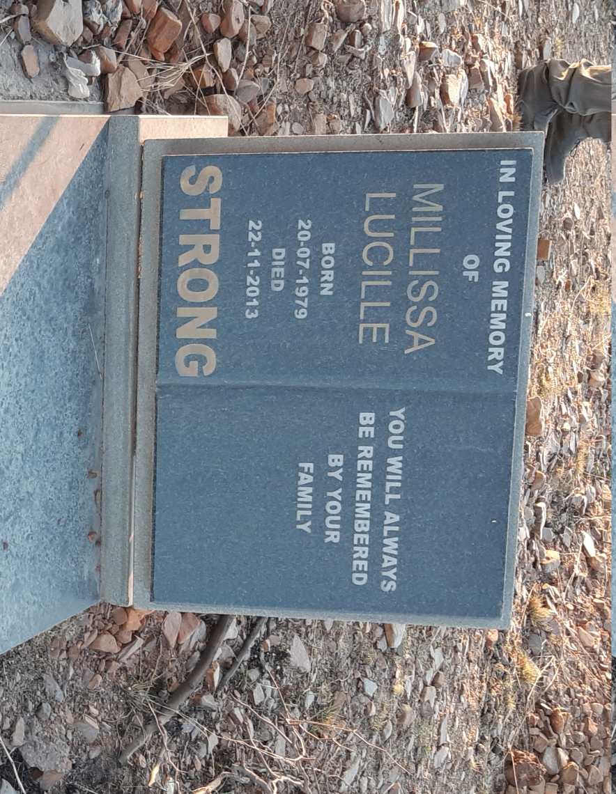 STRONG Millissa Lucille 1979-2013