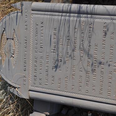 HEEVER Cristiaan Gerhardus, van der 1896-1948