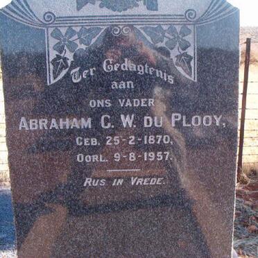 PLOOY Abraham G.W., du 1870-1957