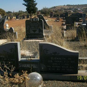 SWANEPOEL Hendrik C. 1898-1940 &amp; Elizabeth M. OCHSE 1891-1982