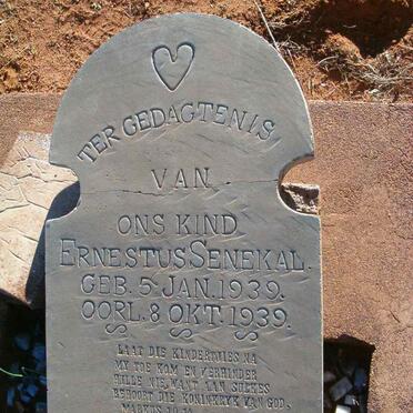 SENEKAL Ernestus 1939-1939