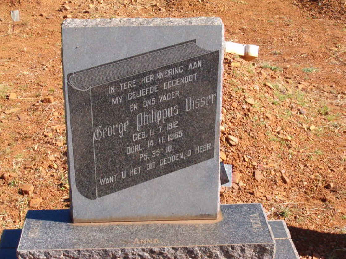 VISSER George Philippus 1912-1965