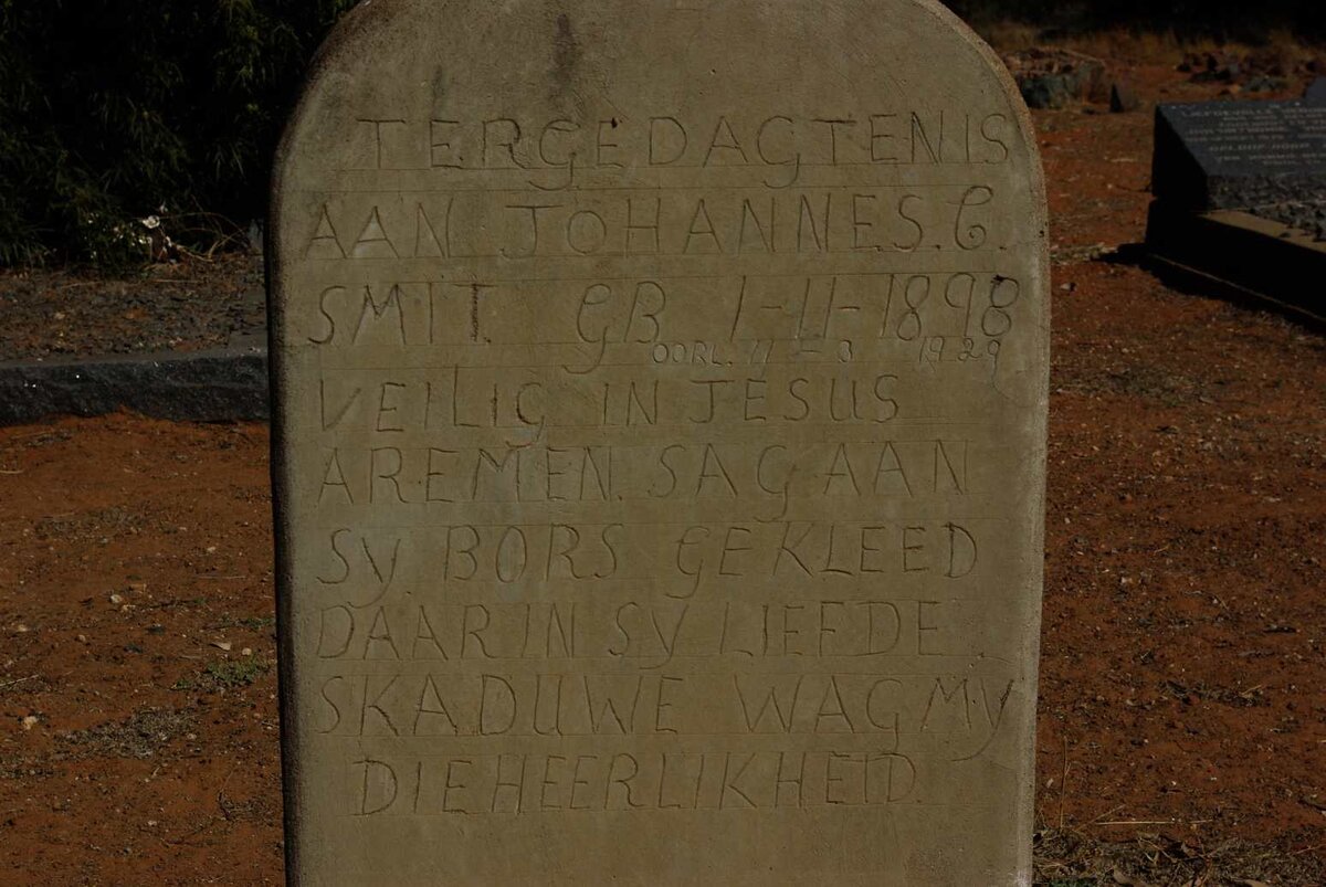 SMIT Johannes  C. 1898-1929