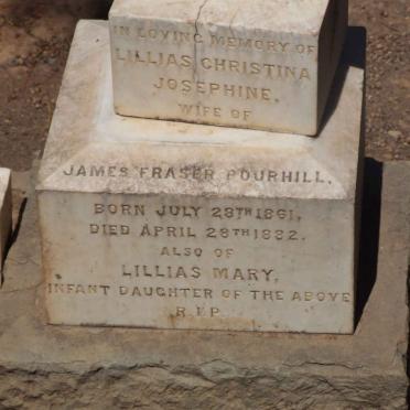 BOURHILL Lillias Christina Josephine 1861-1882 :: BOURHILL Lillias Mary ?