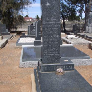 BERG Maria M., van den nee KRUGEL 1929-1968