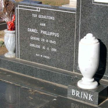 BRINK Daniël Phillippus 1945-1991 &amp; Valerie Elizabeth OLIVIER 1956-1991 