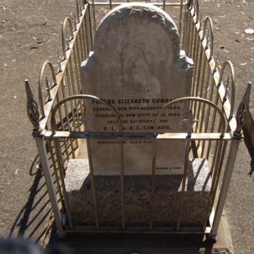 CONRADIE Phoebe Elizabeth 1904-1905