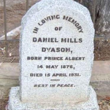 DYASON Daniel Mills 1876-1931