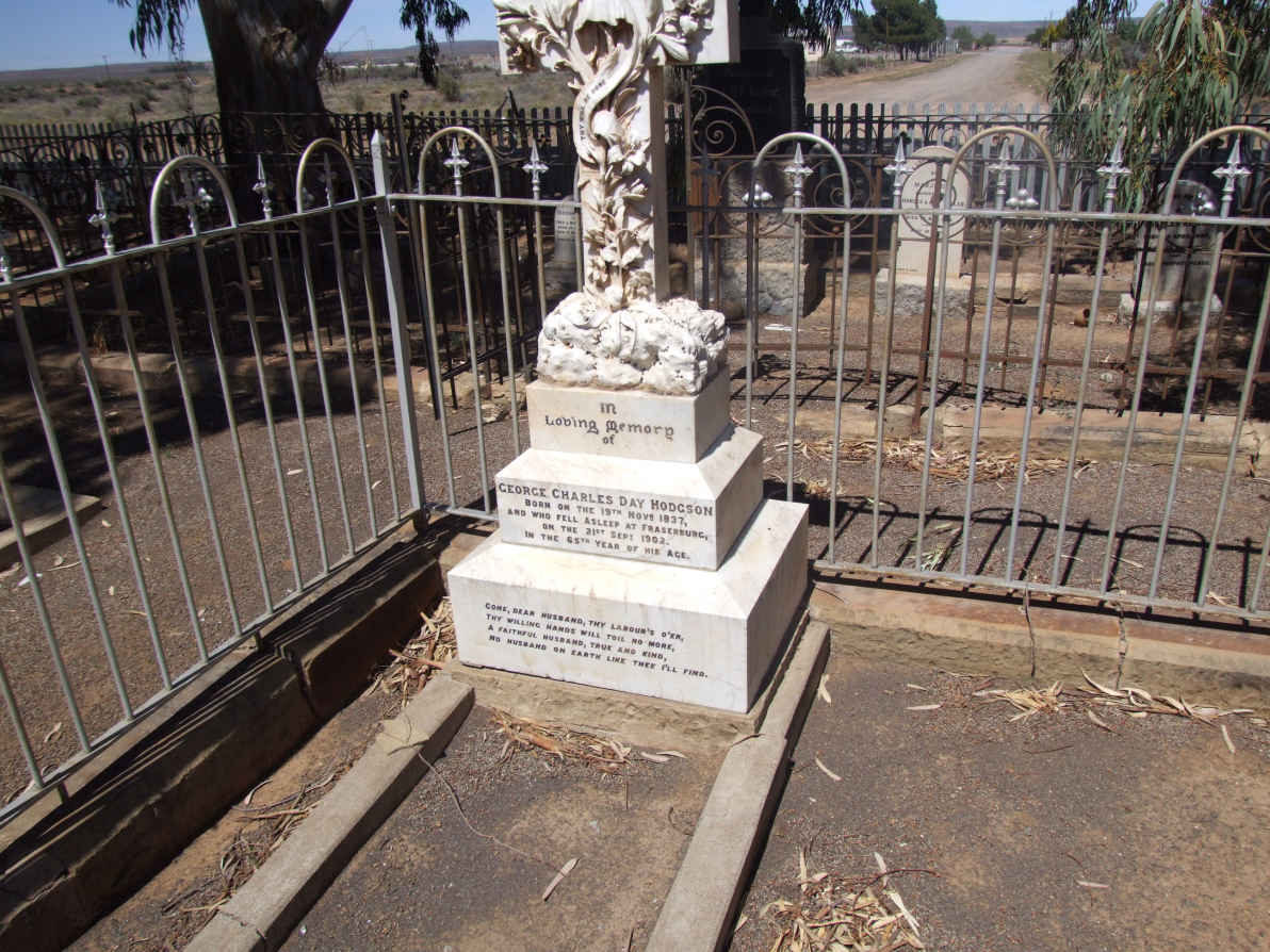HODGSON George Charles Day 1837-1902