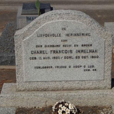 IMMELMAN Charel Francois 1907-1950