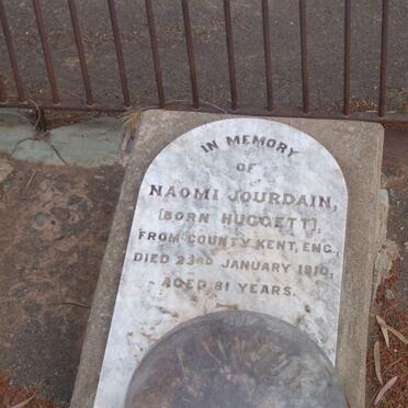 JOURDAIN Naomi nee HUGGETT -1910