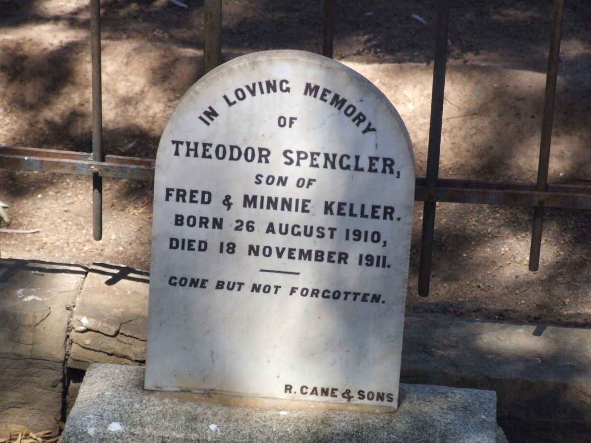 KELLER Theodor Spengler 1910-1911