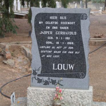 LOUW Jasper Gerhardus 1911-1969