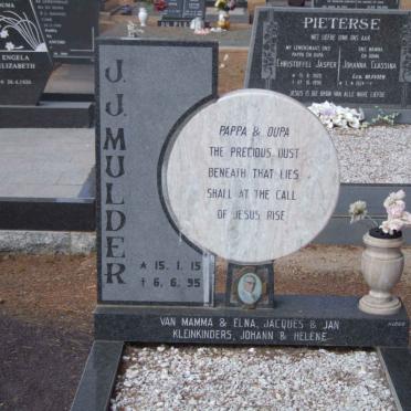 MULDER J.J. 1915-1995