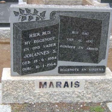 MARAIS Johannes S. 1884-1964