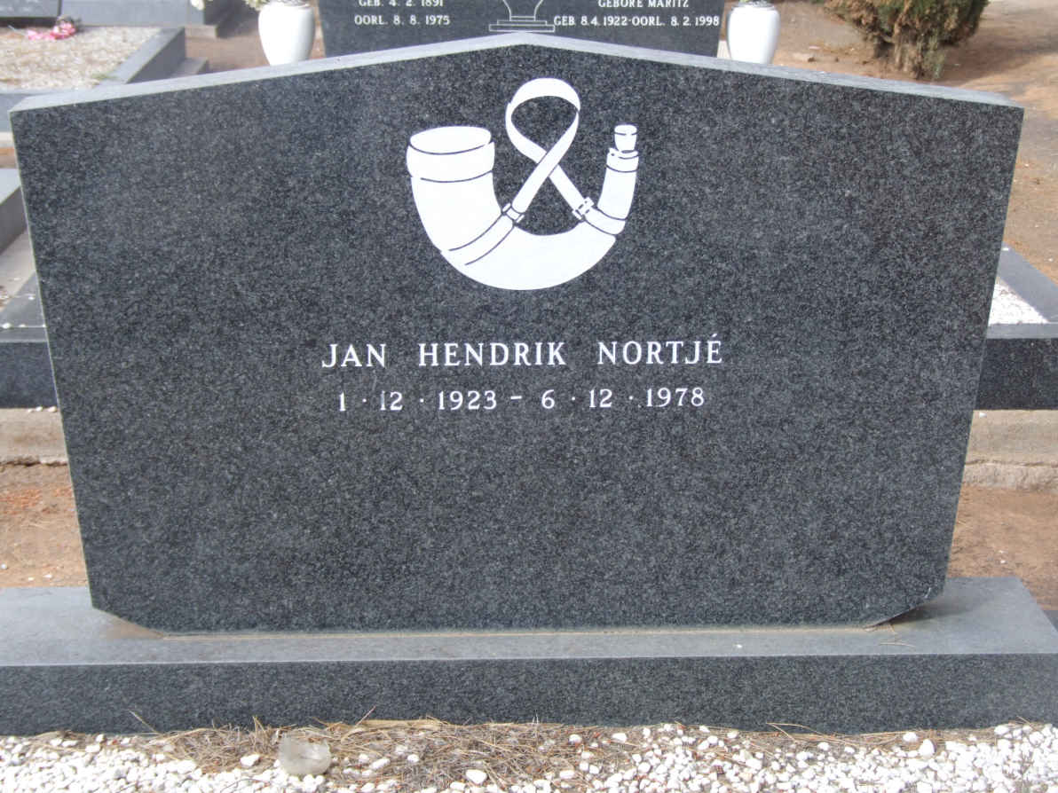 NORTJÉ Jan Hendrik 1923-1978