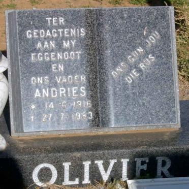 OLIVIER Andries 1916-1983