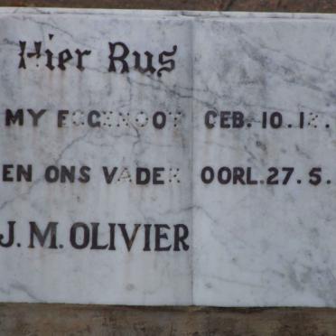 OLIVIER J.M.  1874-1942