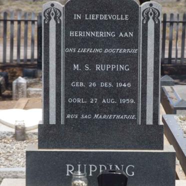 RUPPING M.S. 1946-1959