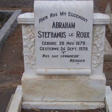ROUX Abraham Stefhanus, le 1879-1939