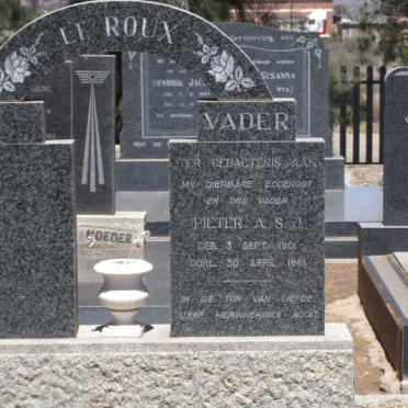 ROUX Pieter A.S.J., le 1901-1961